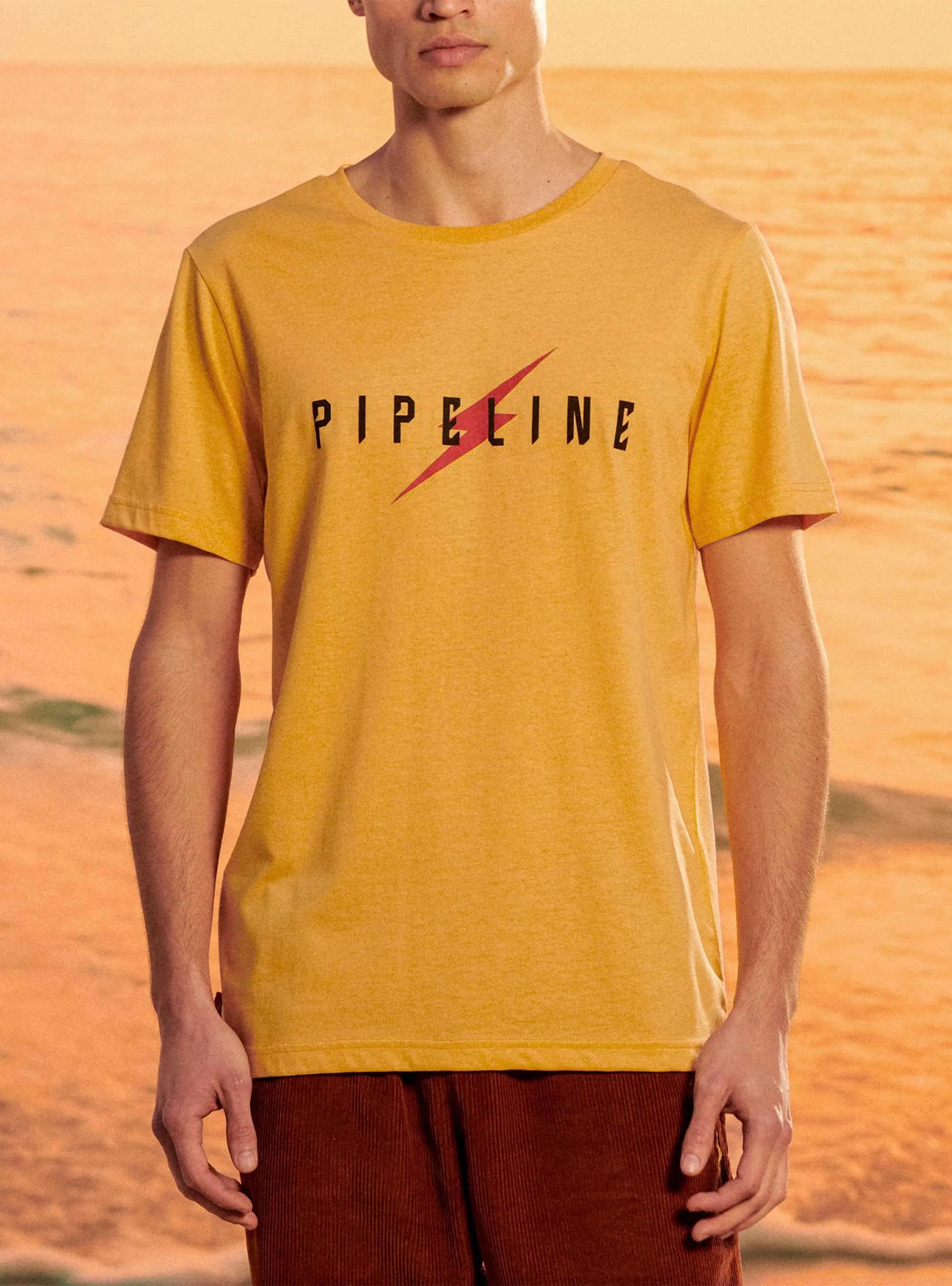 REGULAR T-SHIRT WITH FRONT PRINT