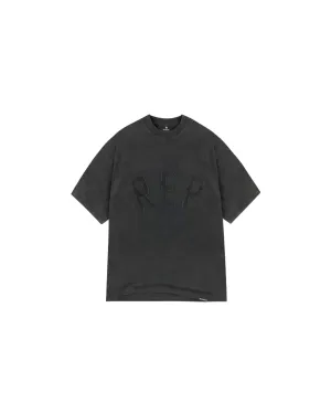 Rep Applique T-Shirt - Vintage Black