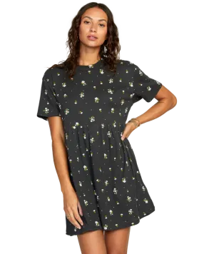 RVCA City Vibes Dress-Black