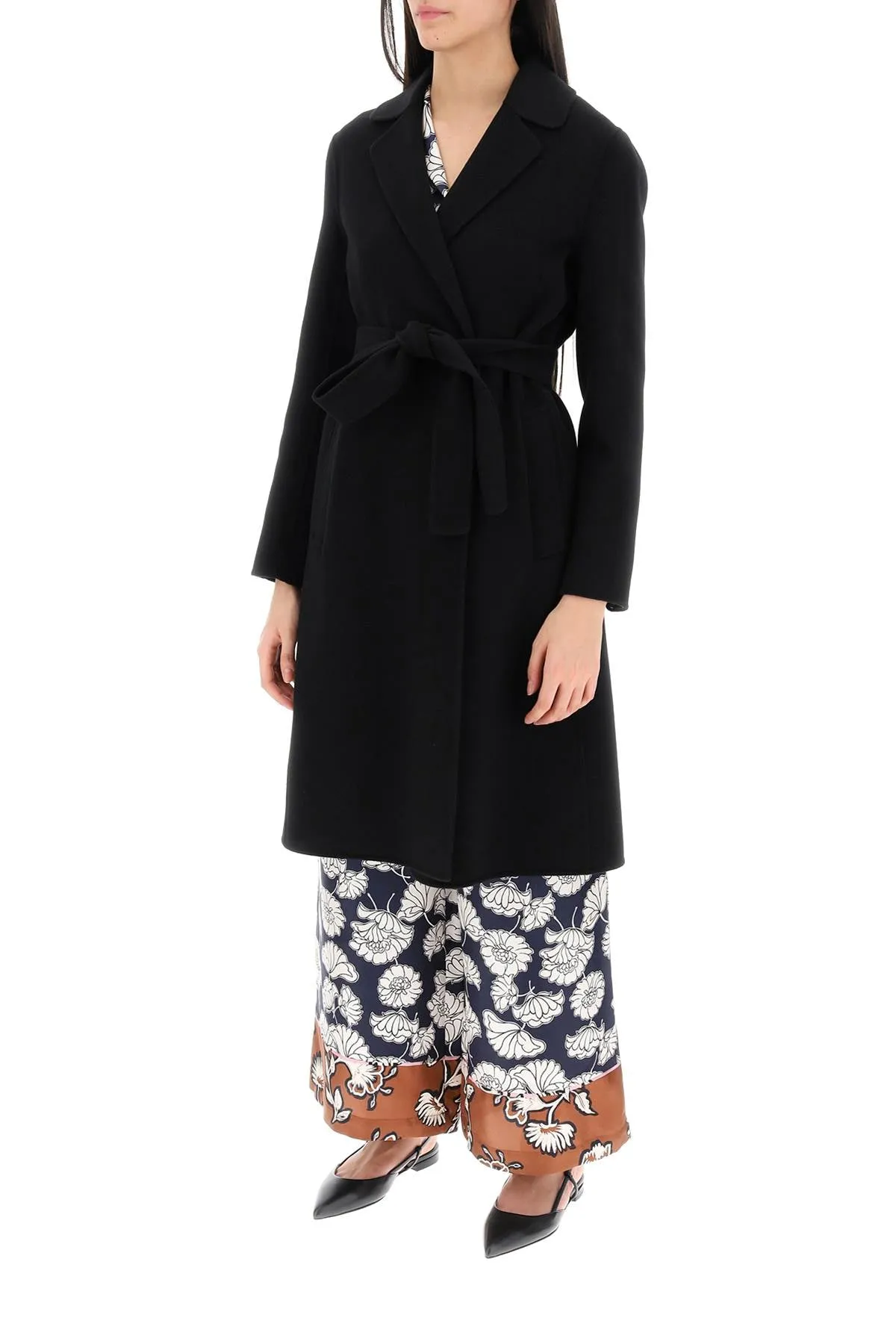 's Max Mara Pauline Wrap Coat (Size - 40)