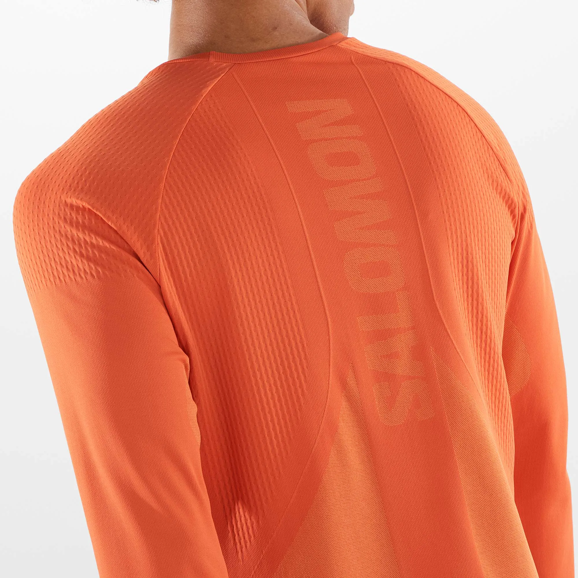 Salomon | Men's Sense Aero Long Sleeve T-Shirt - Burnt Ochre