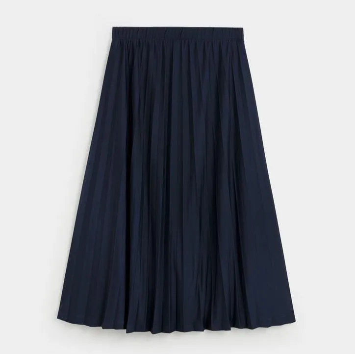 Sandy Pleated Midi Skirt