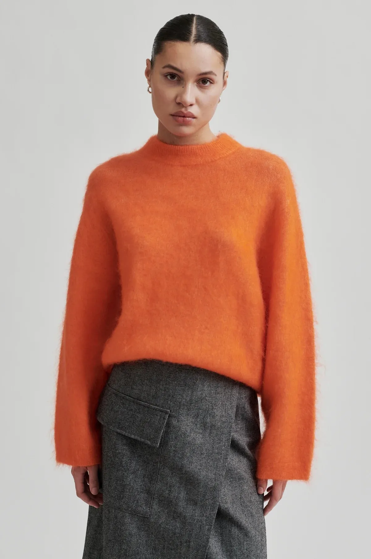 Second Female Anneleen Pumpkin Knit Jumper