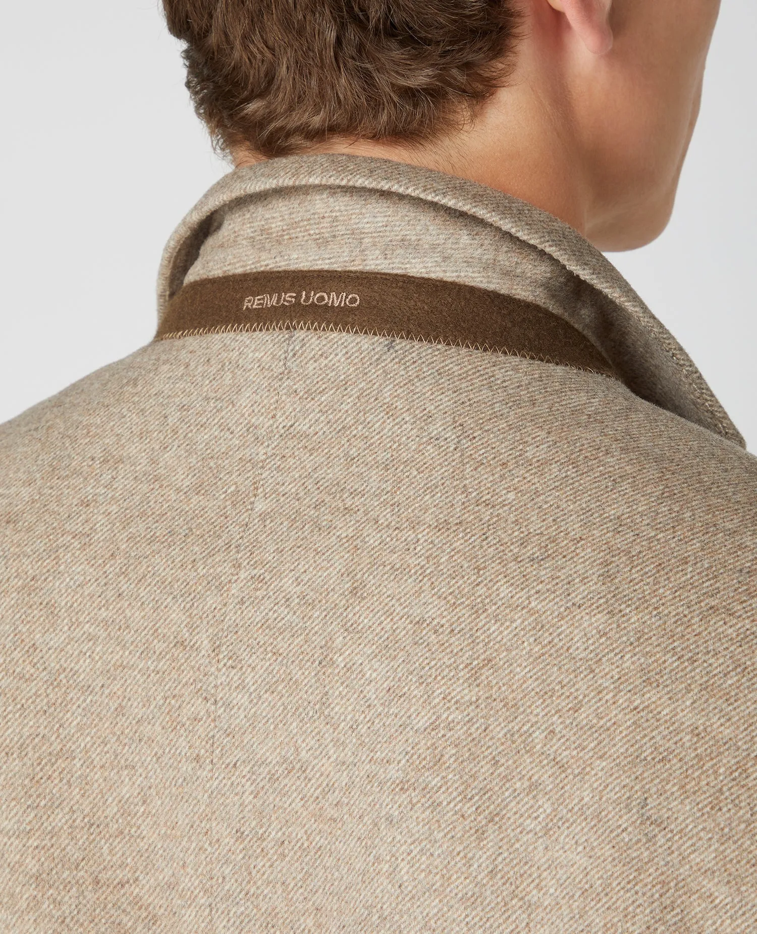 Slim Fit Wool-Rich Tailored Coat