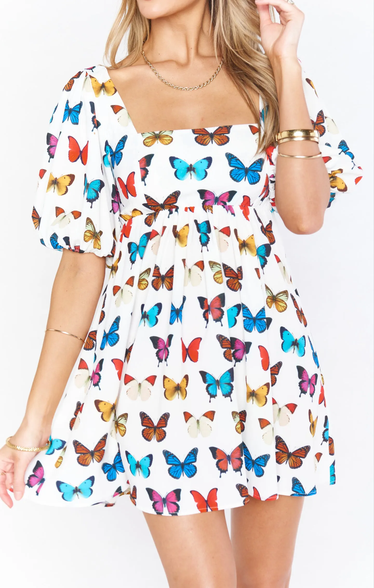 Smitten Babydoll Dress ~ Butterflies in my Eyes