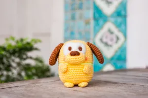 Space Dog Amigurumi Pattern & Kit