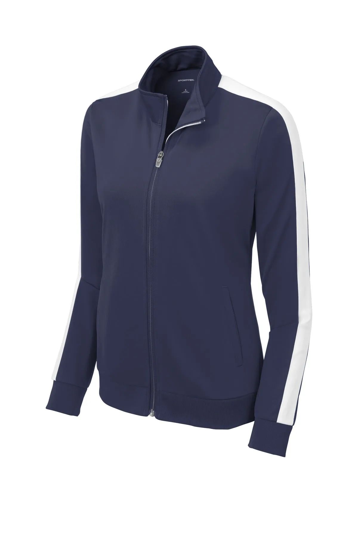 Sport-Tek Ladies Tricot Track Jacket. LST94