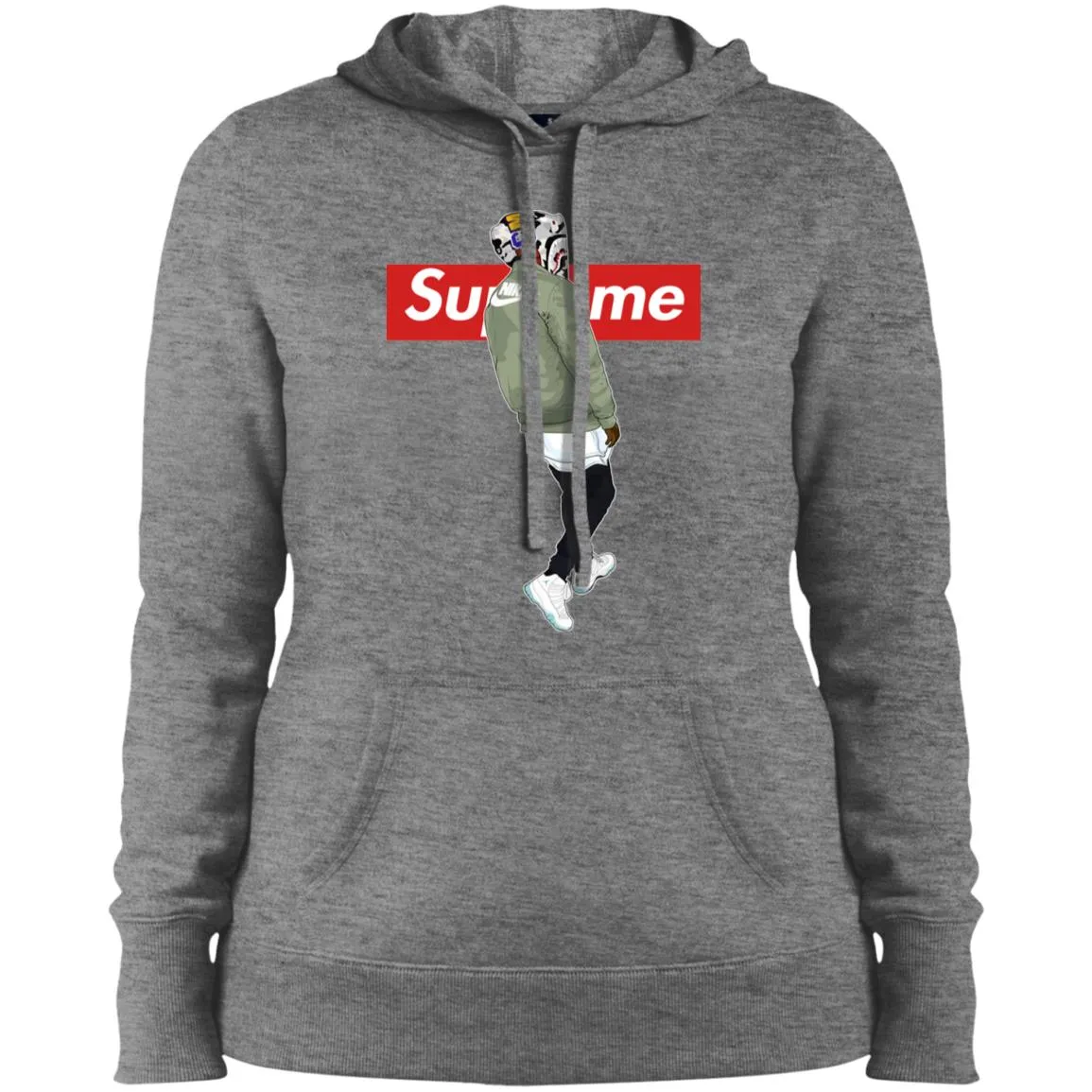 Supre Me Nike Top Fashion T-shirt Women Hooded Sweatshirt