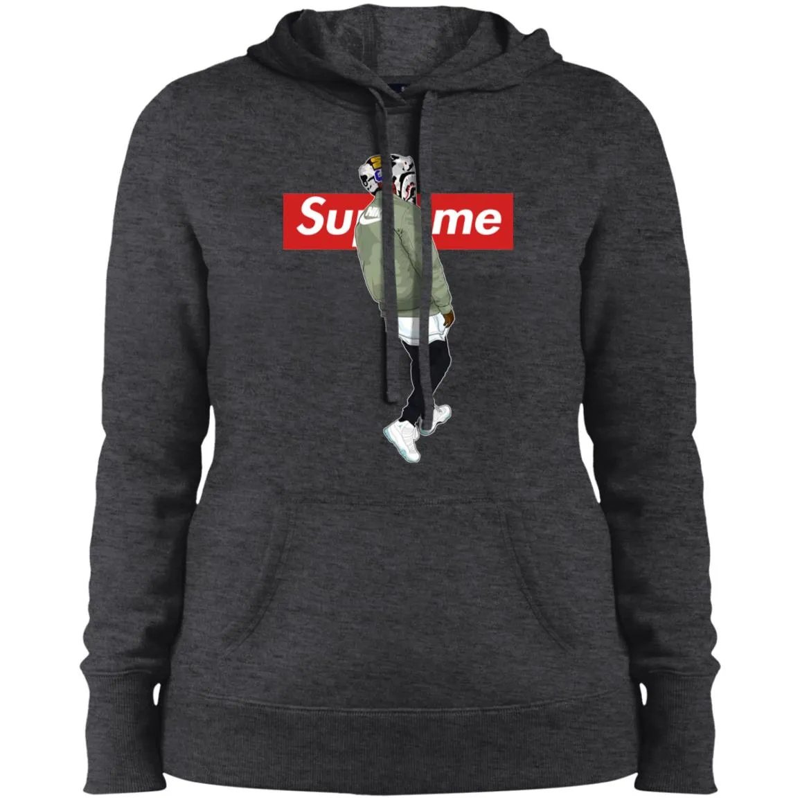 Supre Me Nike Top Fashion T-shirt Women Hooded Sweatshirt