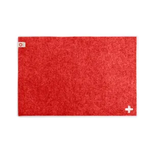 Table Mat - Swiss Red