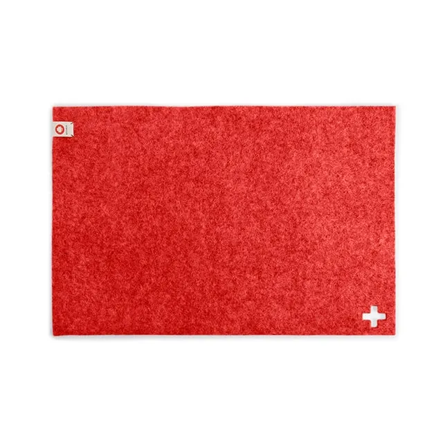 Table Mat - Swiss Red