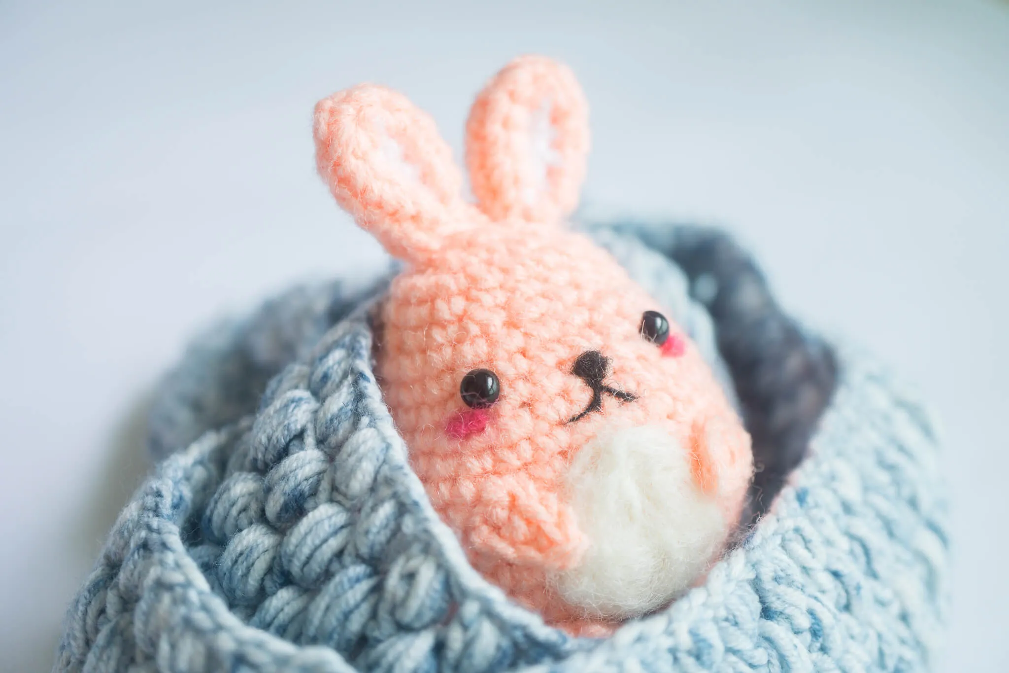 Tamago Bunny Amigurumi Pattern & Kit (Twin Pack)