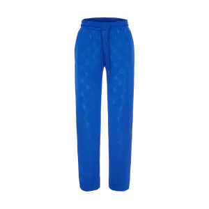 THE MONOGRAM TRACK PANTS-ROYAL