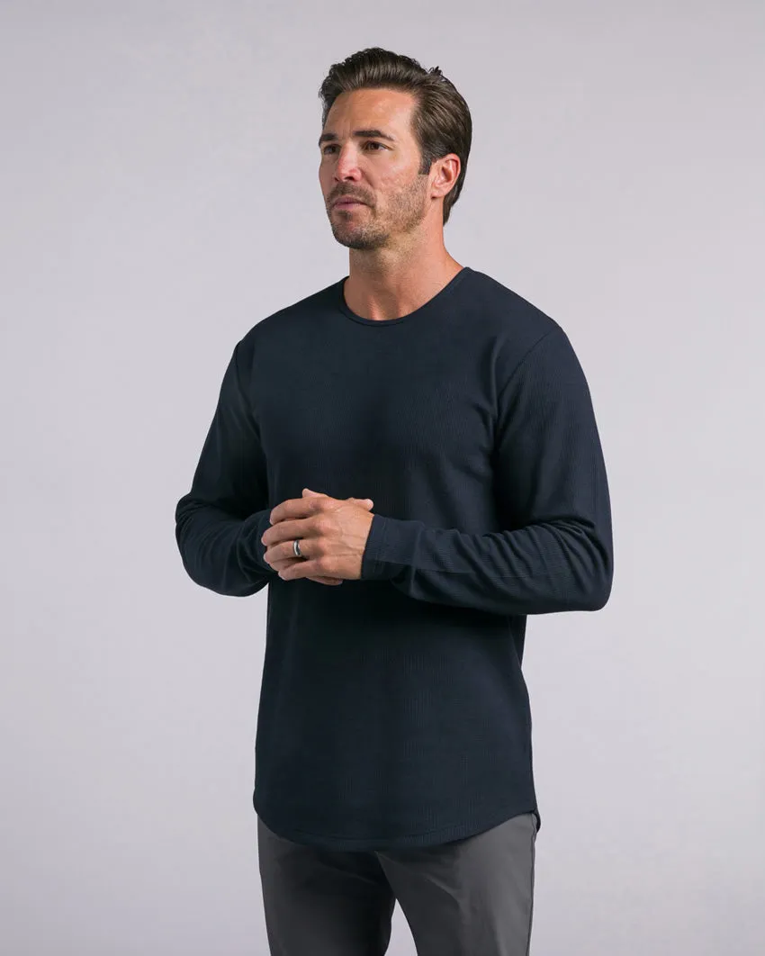 Thermal Drop-Cut Long Sleeve