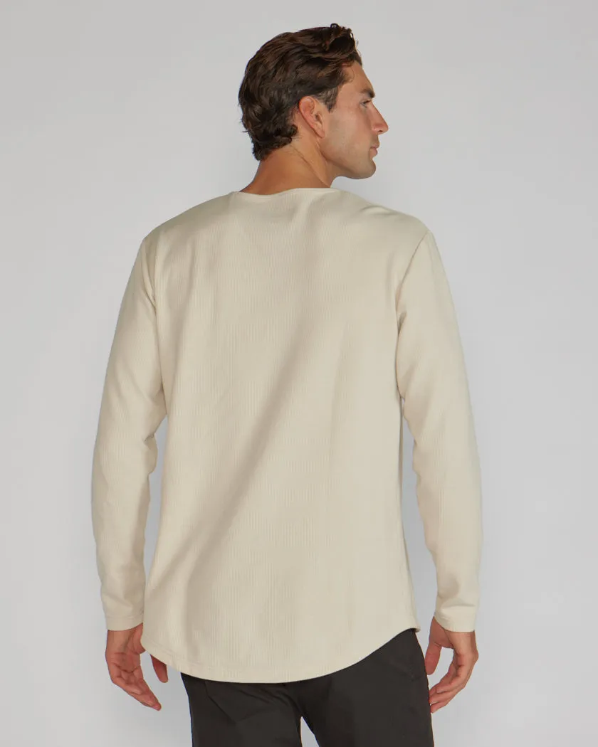 Thermal Drop-Cut Long Sleeve