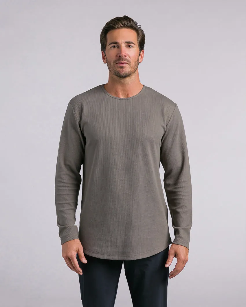 Thermal Drop-Cut Long Sleeve