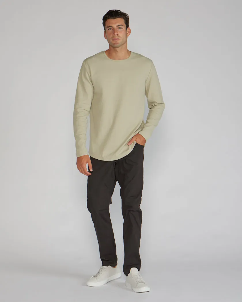 Thermal Drop-Cut Long Sleeve