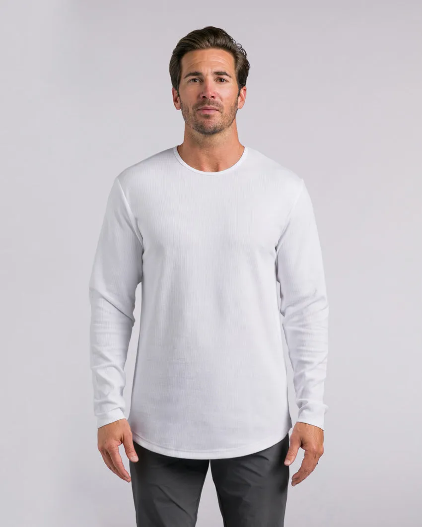 Thermal Drop-Cut Long Sleeve