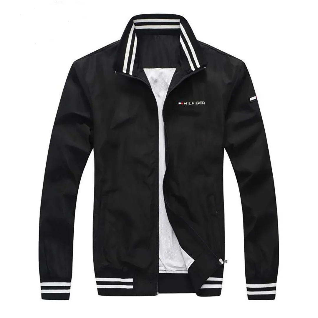 Tom Men's Front Logo Designed Regatta Jacket