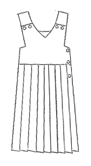 V-neck top with Knife Pleats Jumper 158