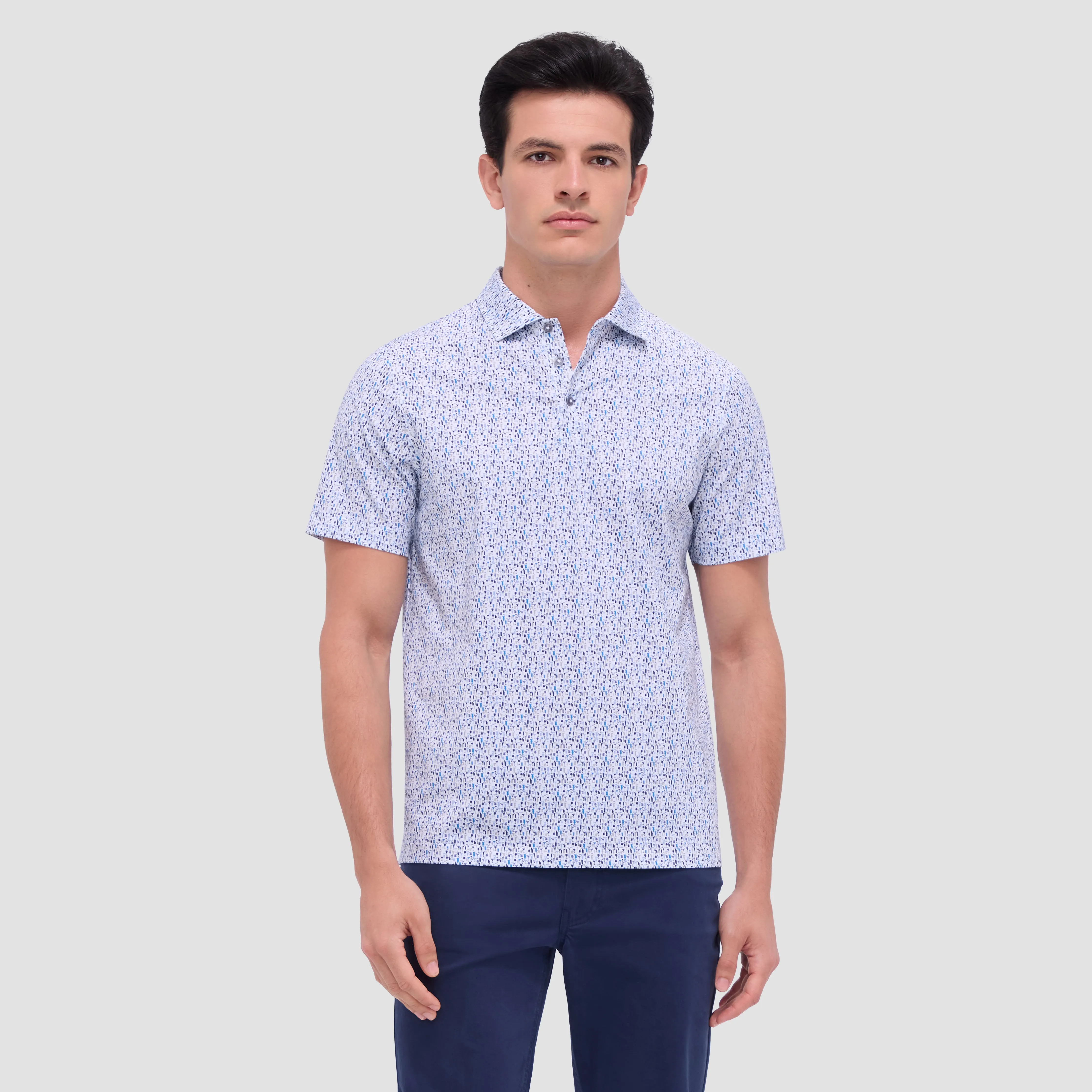 Victor Cocktail Print OoohCotton Polo