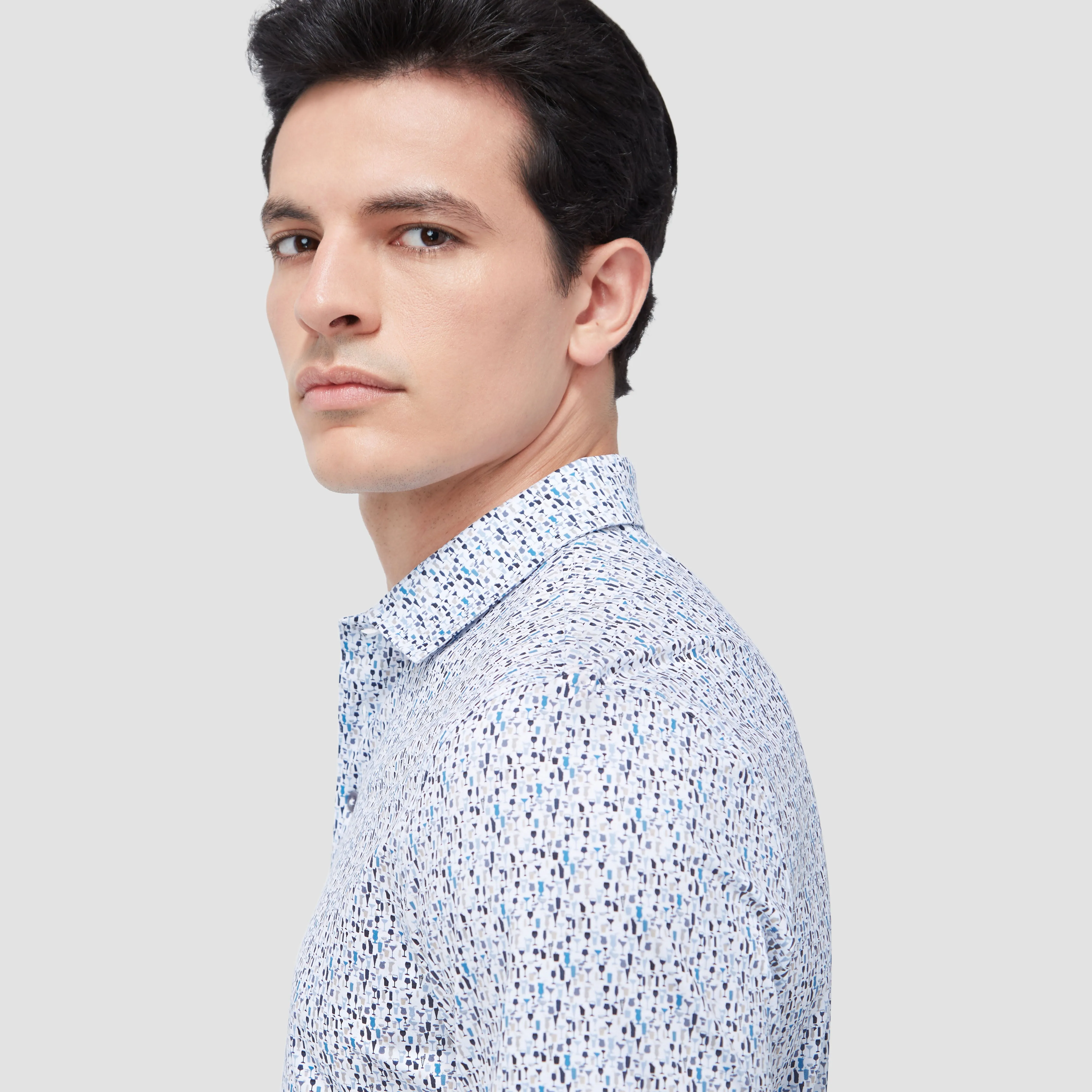 Victor Cocktail Print OoohCotton Polo