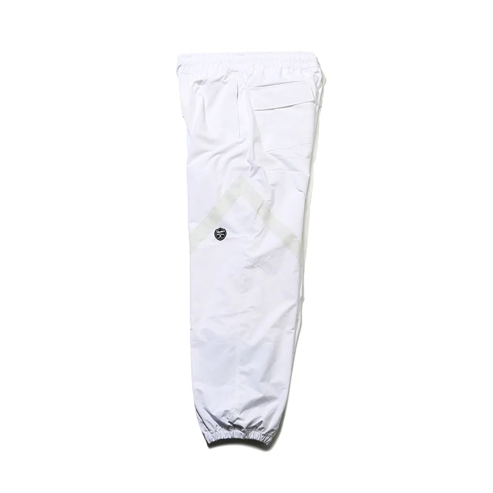 WD REFLECTIVE JOGGER PANTS WHITE