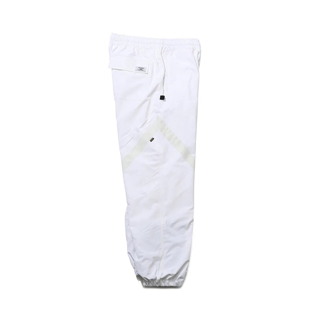 WD REFLECTIVE JOGGER PANTS WHITE