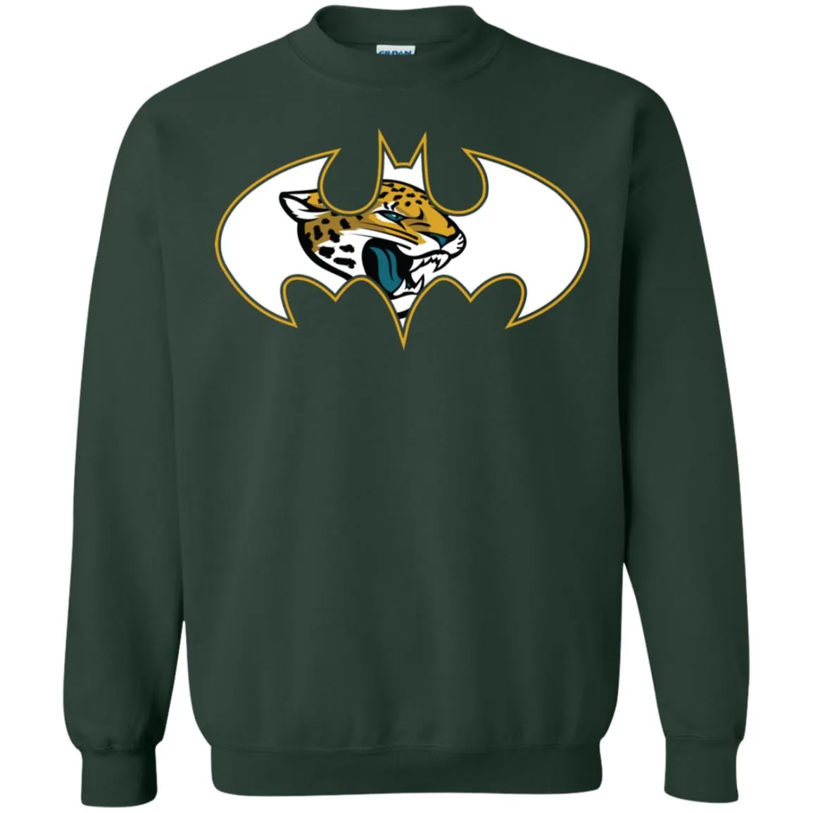 We Are The Jacksonville Jaguars Batman Nfl Mashup Crewneck Pullover Sweatshirt