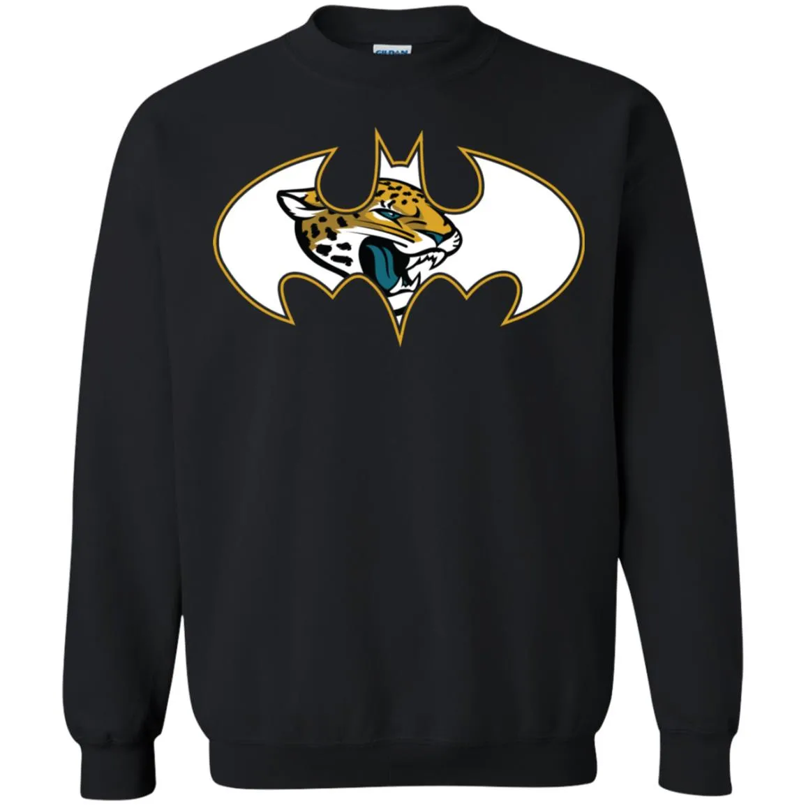 We Are The Jacksonville Jaguars Batman Nfl Mashup Crewneck Pullover Sweatshirt