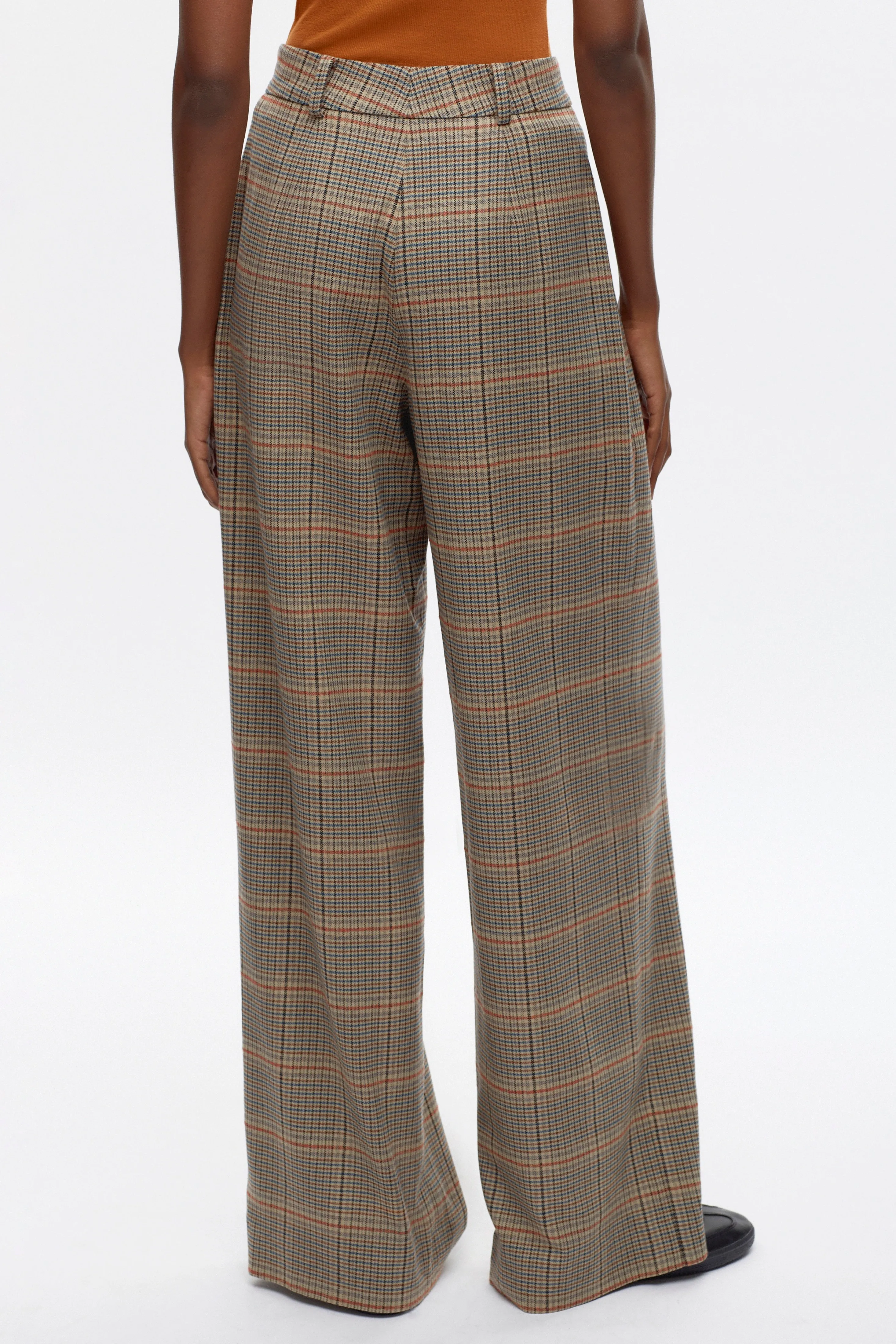 Women's Plaza Wool Trouser in 908 Jesi