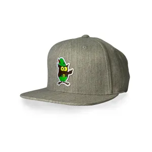 Woodsy Owl Flat Bill Flex-fit Snapback Hat