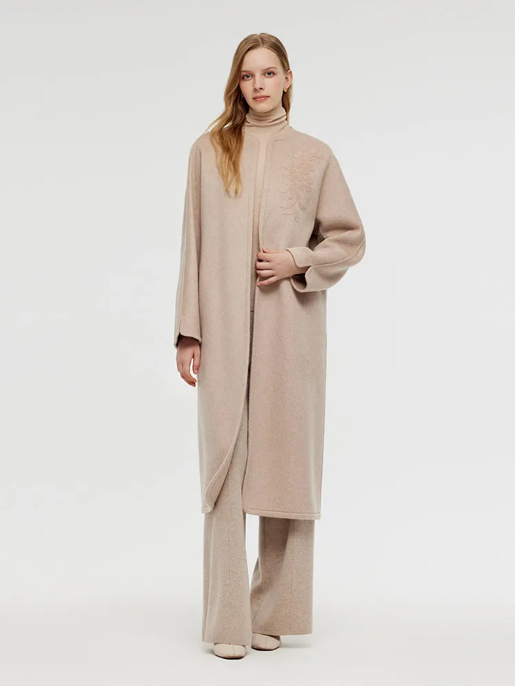 Wool Alpaca Oversized Women Coat