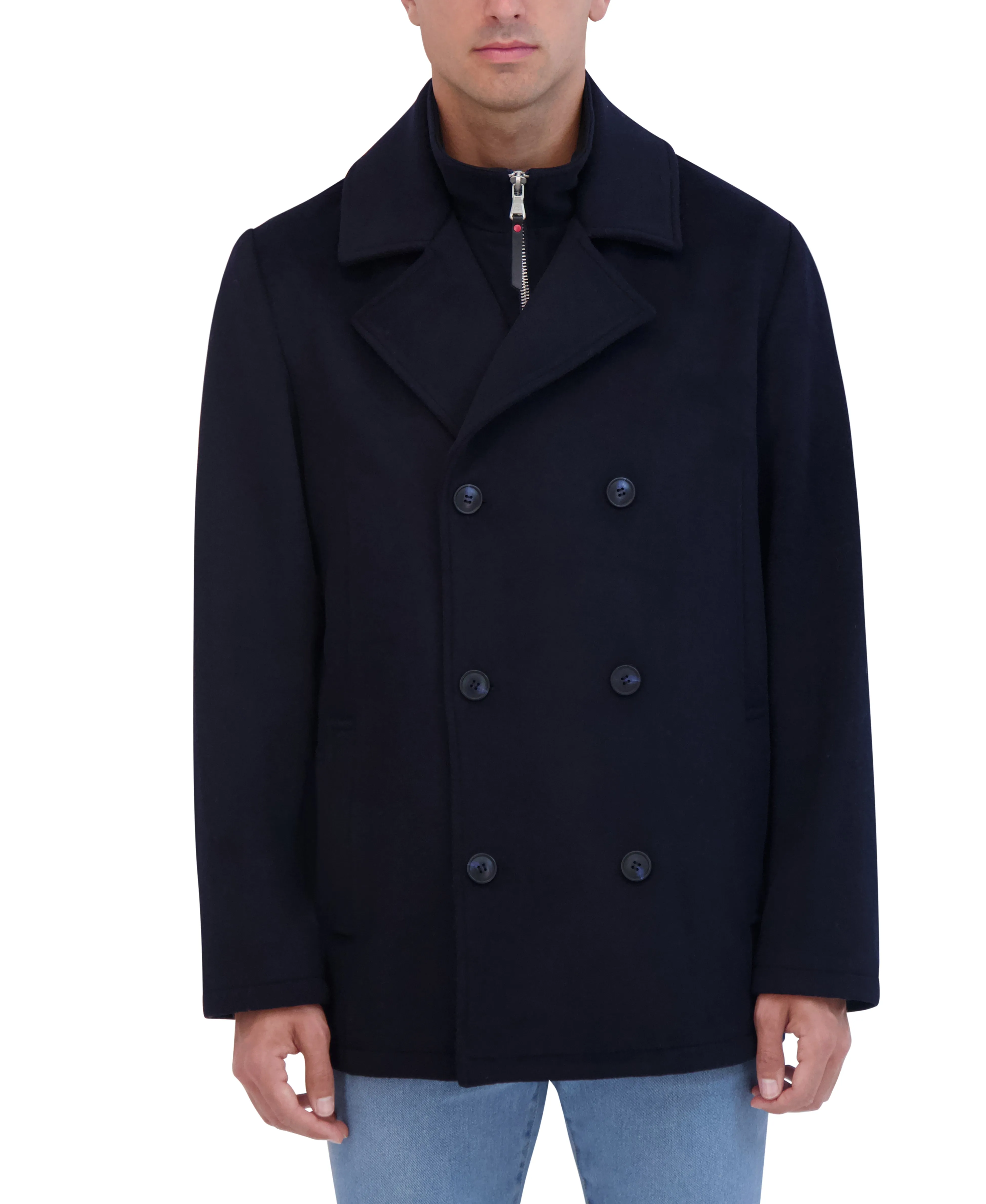 WOOL DOUBLE BREASTED COAT