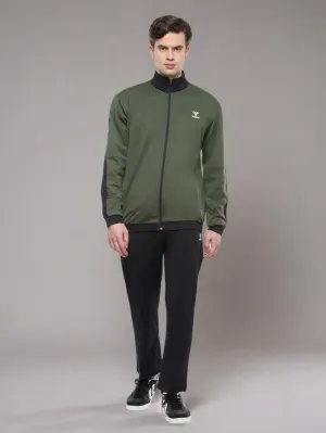 Zane Men's Olive Track Suit